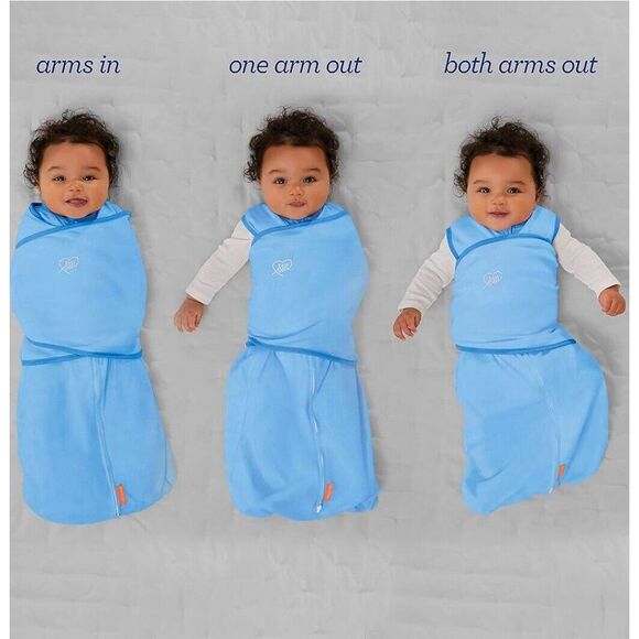 SwaddleMe‎ Arms Free Convertible Swaddle – Size Extra Large, 6-9 Months, 1-Pack - Picture 8 of 11